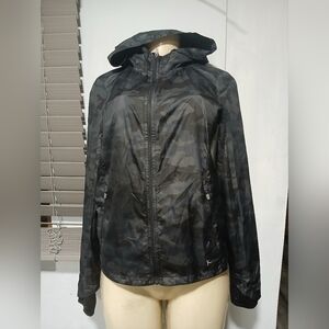 Women's Black Camouflage Jacket